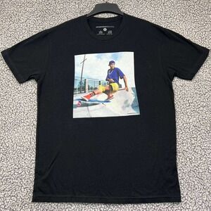 Everybody Skates Shirt Men Large‎ Black Short Sleeve Crew Neck Adult L